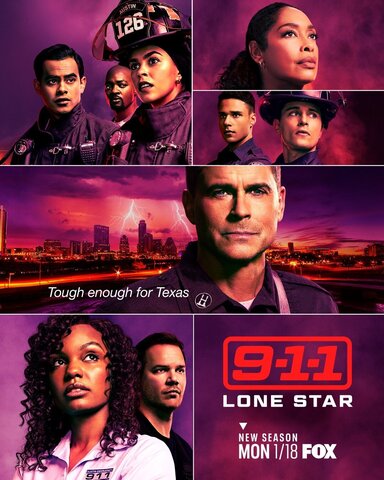 911: Одинокая звезда - постер сериала